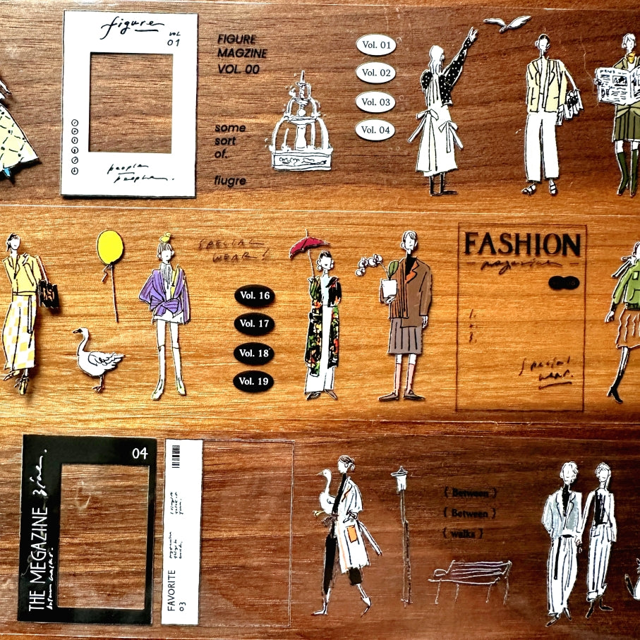 Somesortoffern - Figure Magazine PET tape SAMPLES
