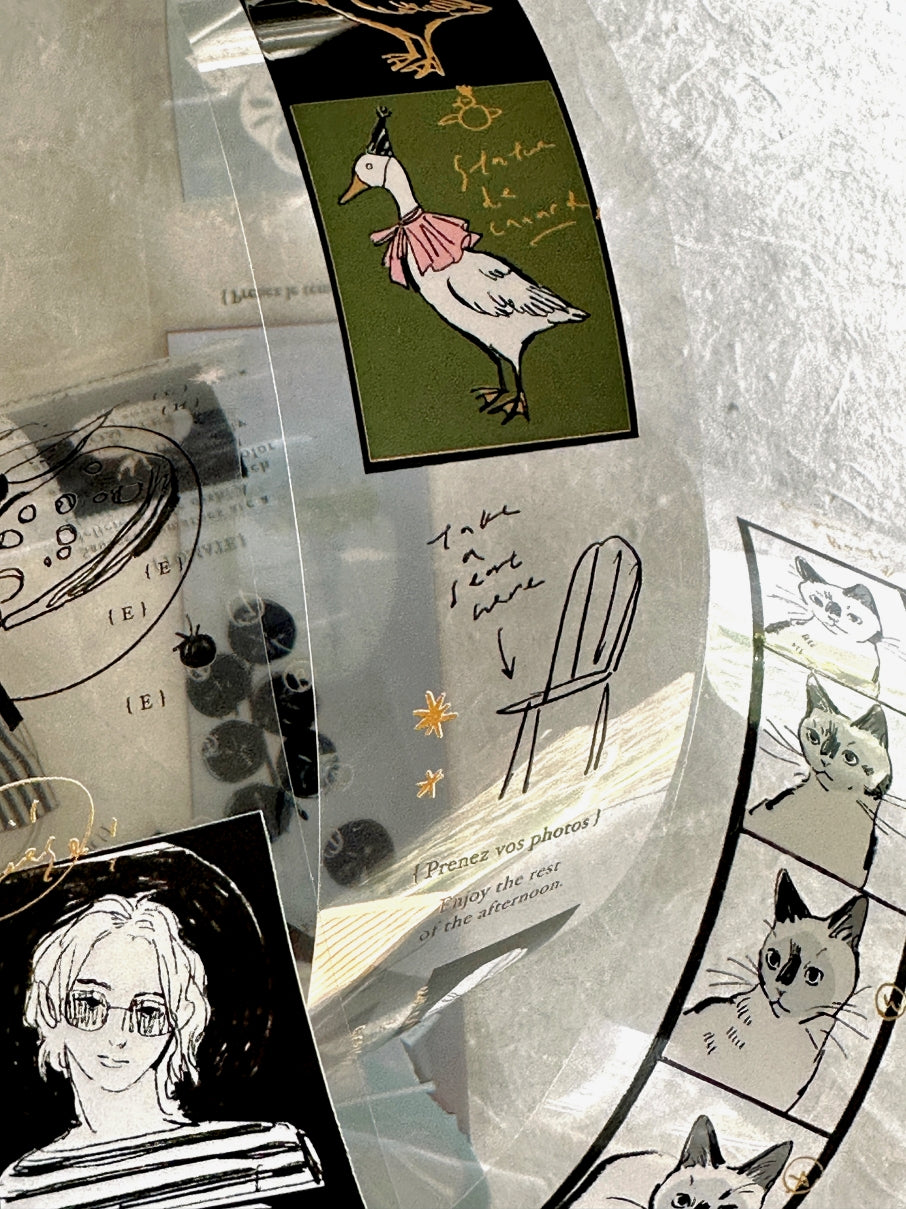 Somesortoffern - Petit Photo Booth PET tape SAMPLES