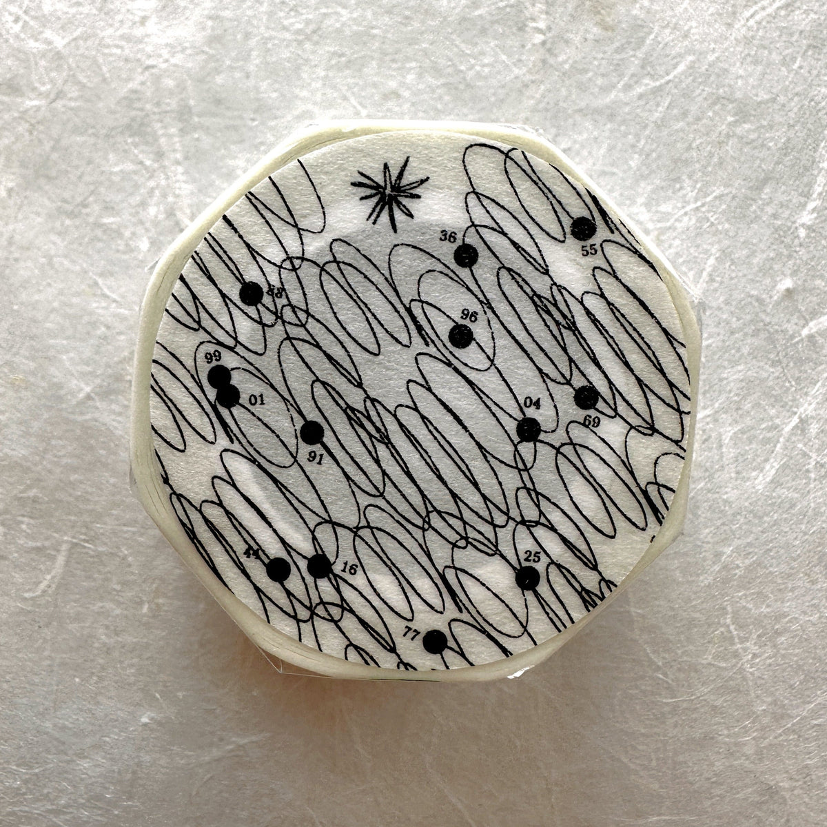 Somesortoffern - Star Trails washi tape SAMPLES