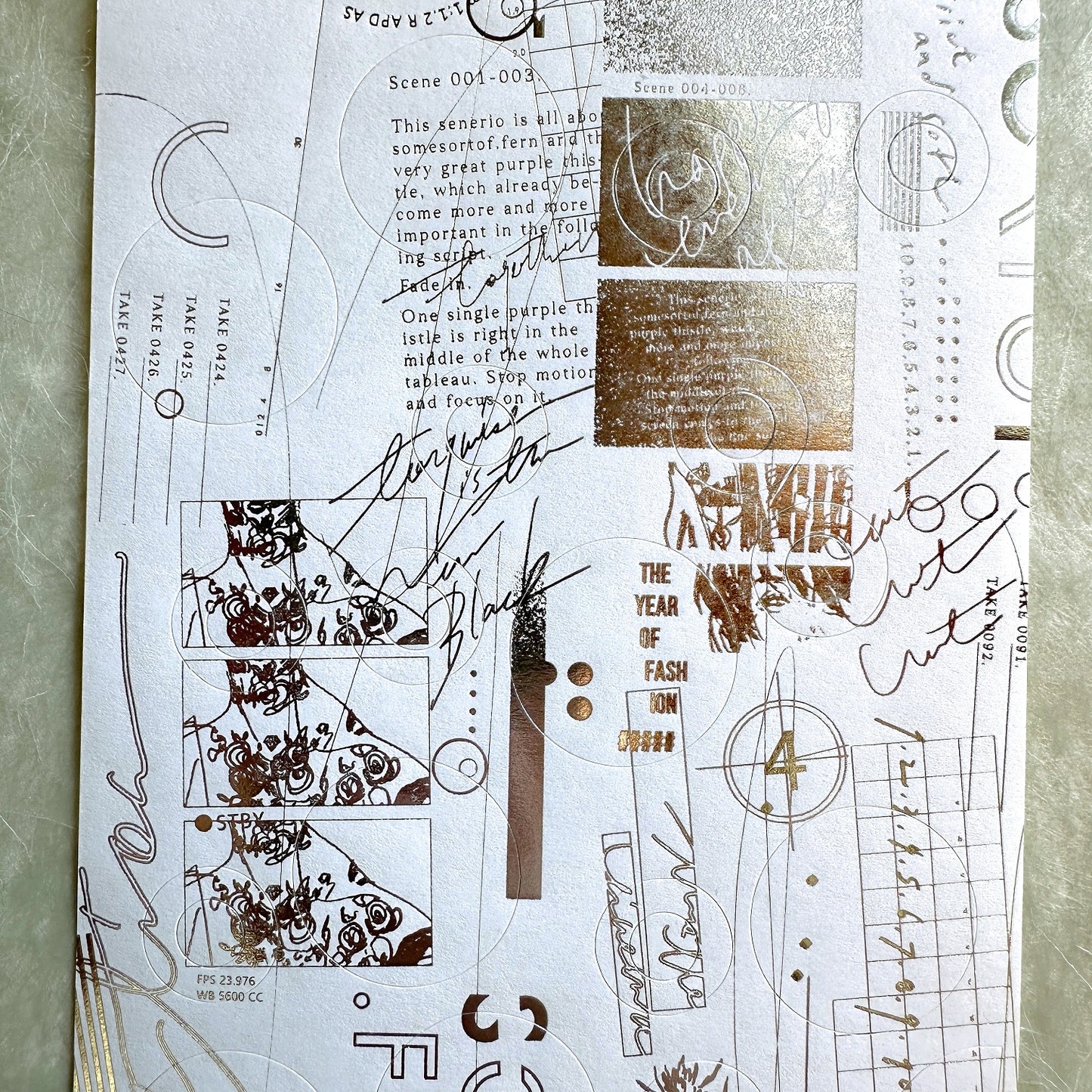 Somesortoffern - Movie Series Silver Foil Stickers
