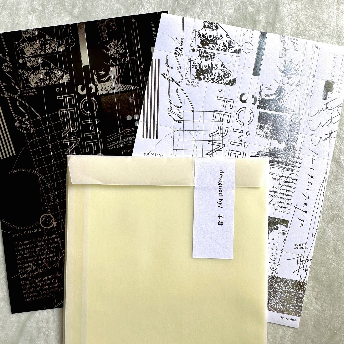 Somesortoffern - Movie Series Silver Foil Stickers