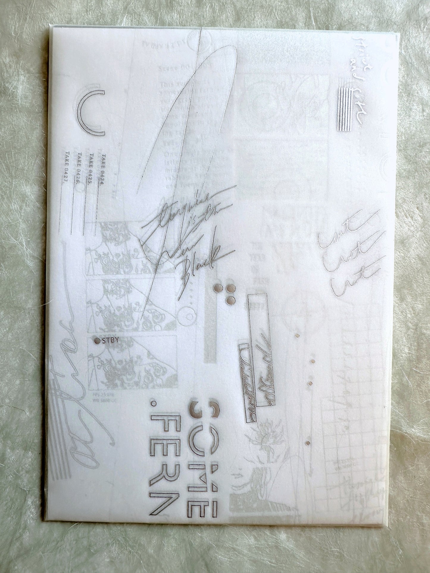 Somesortoffern - Movie Series Silver Foil Stickers