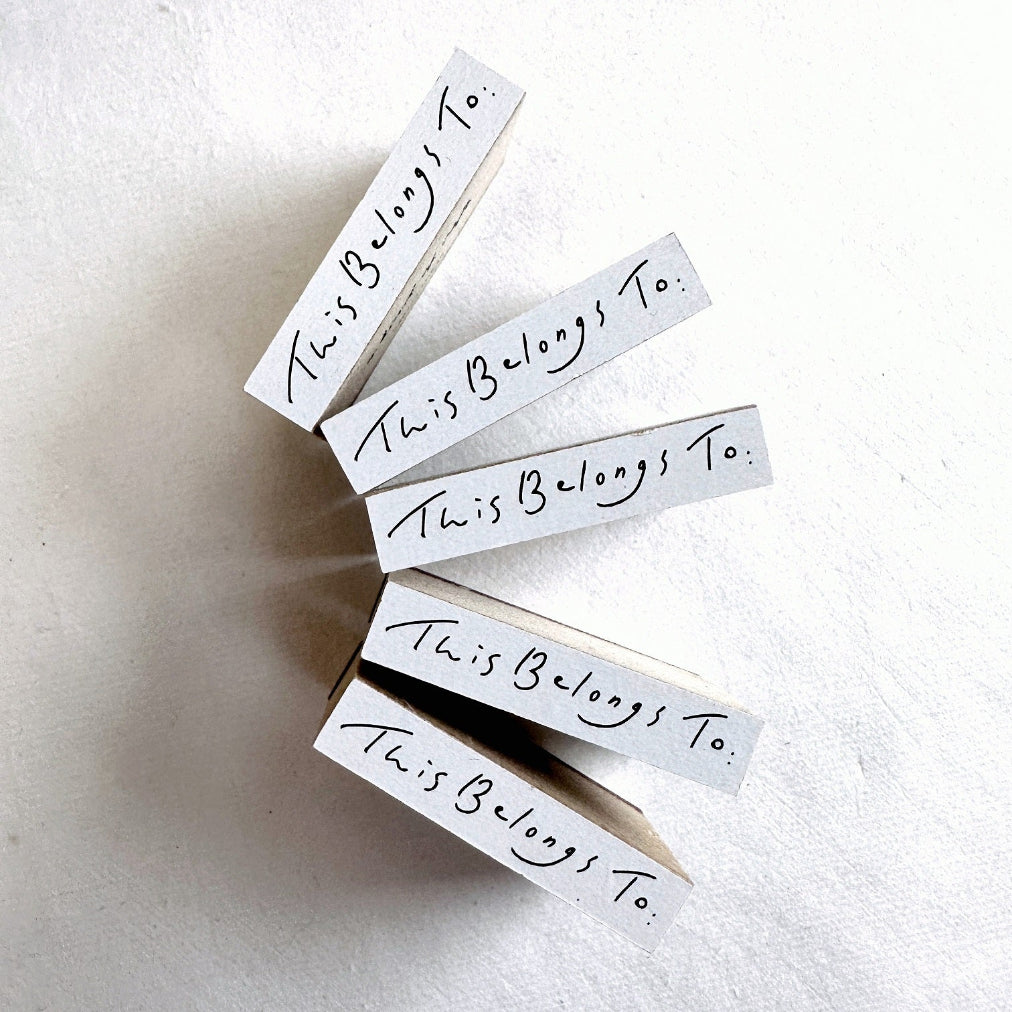 A Kind of Café - This Belongs To rubber stamp