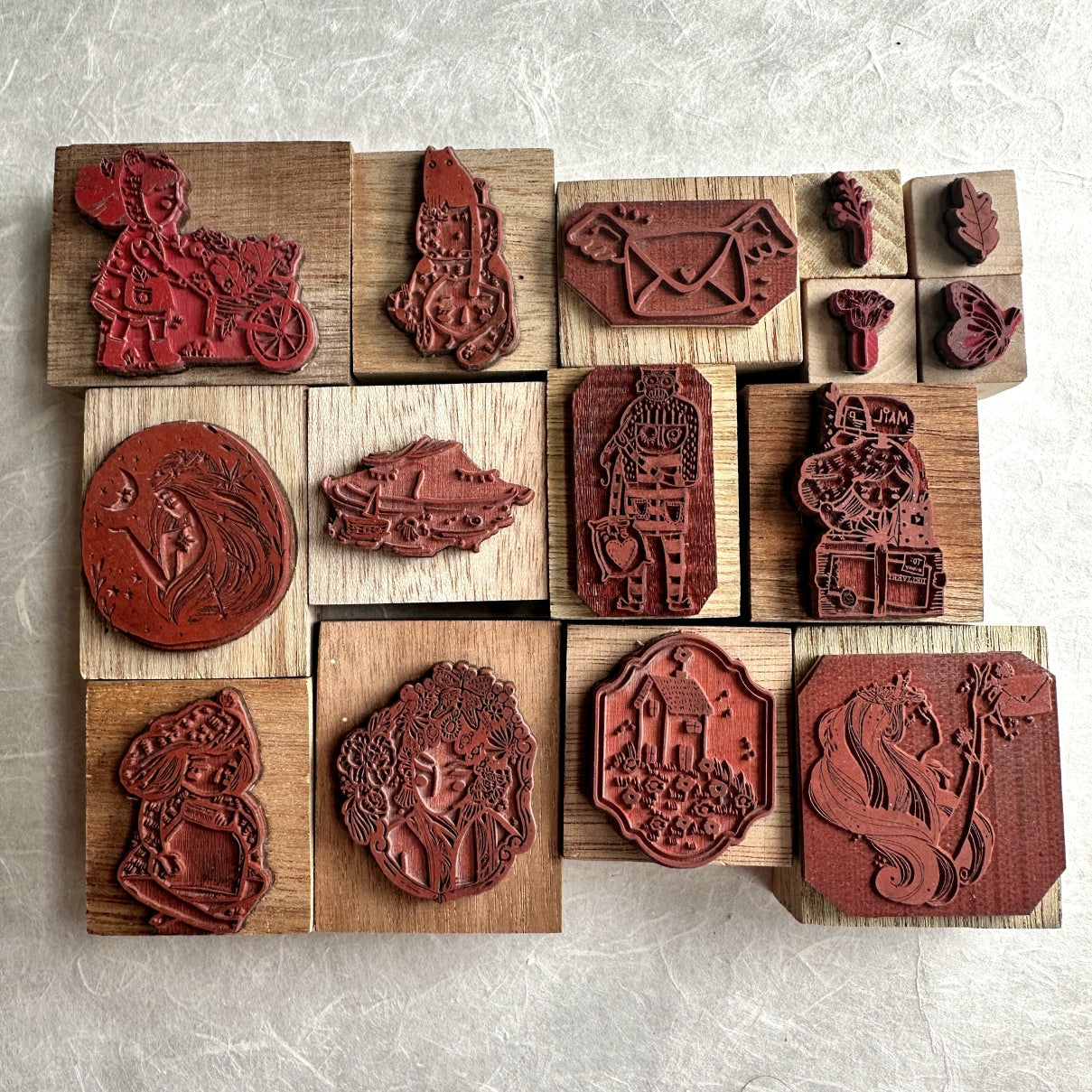 Black Milk Project - assorted rubber stamps [Lightly Used]