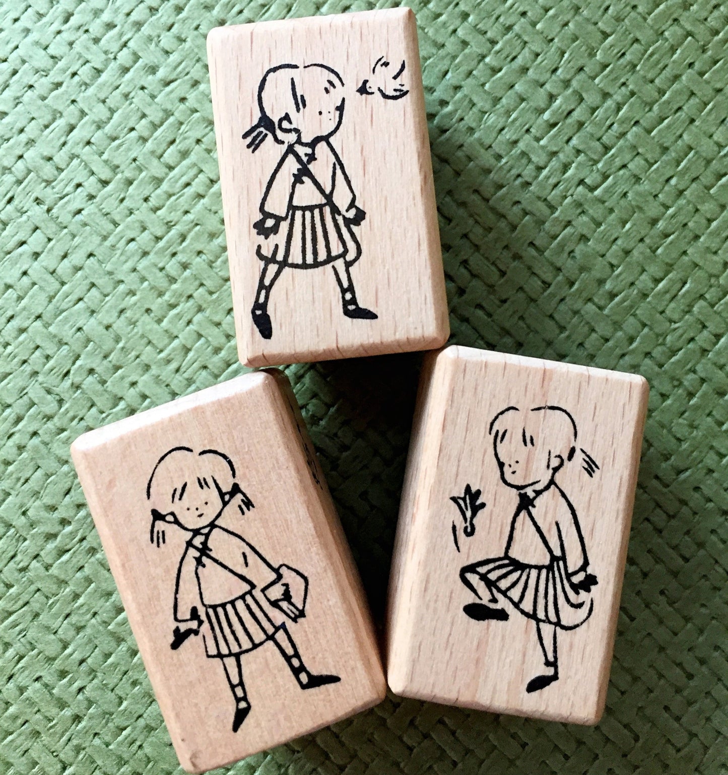 BUGU - School Days rubber stamp set [Pre-loved]