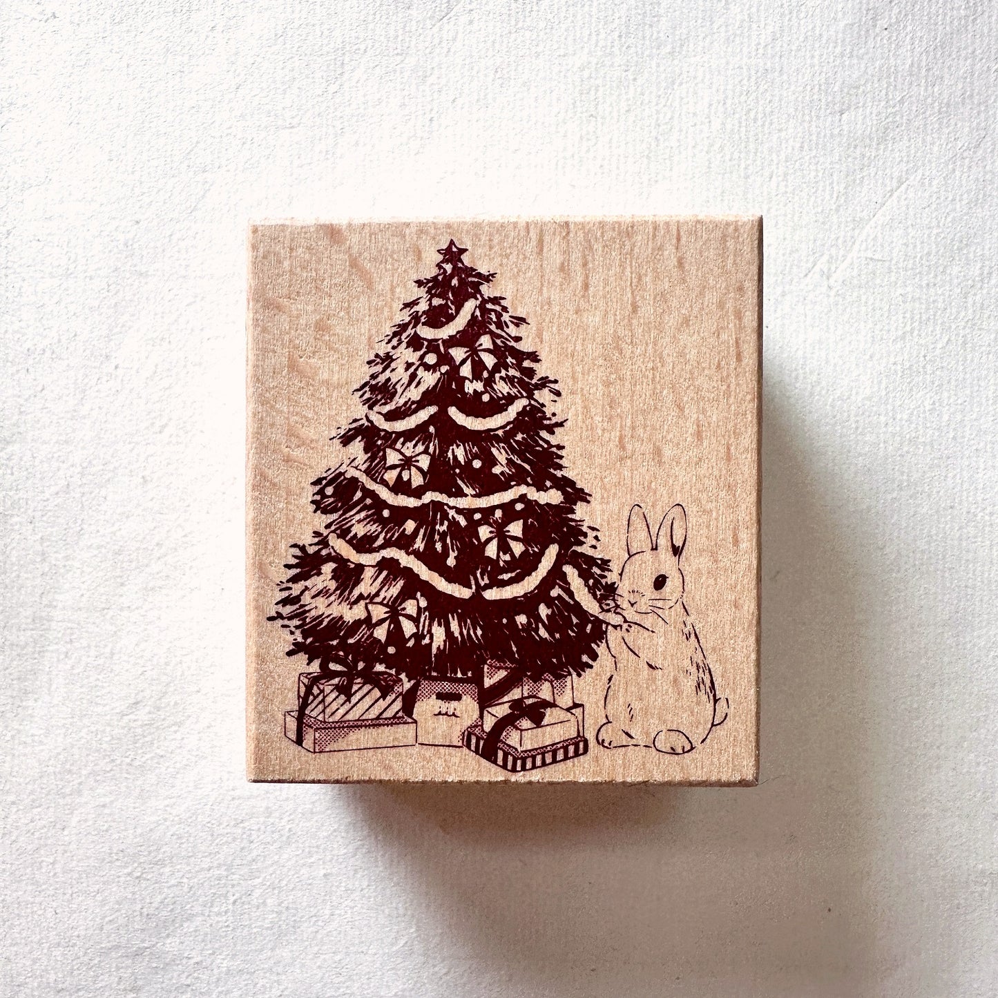 KumaYankee - Christmas Bunny rubber stamps