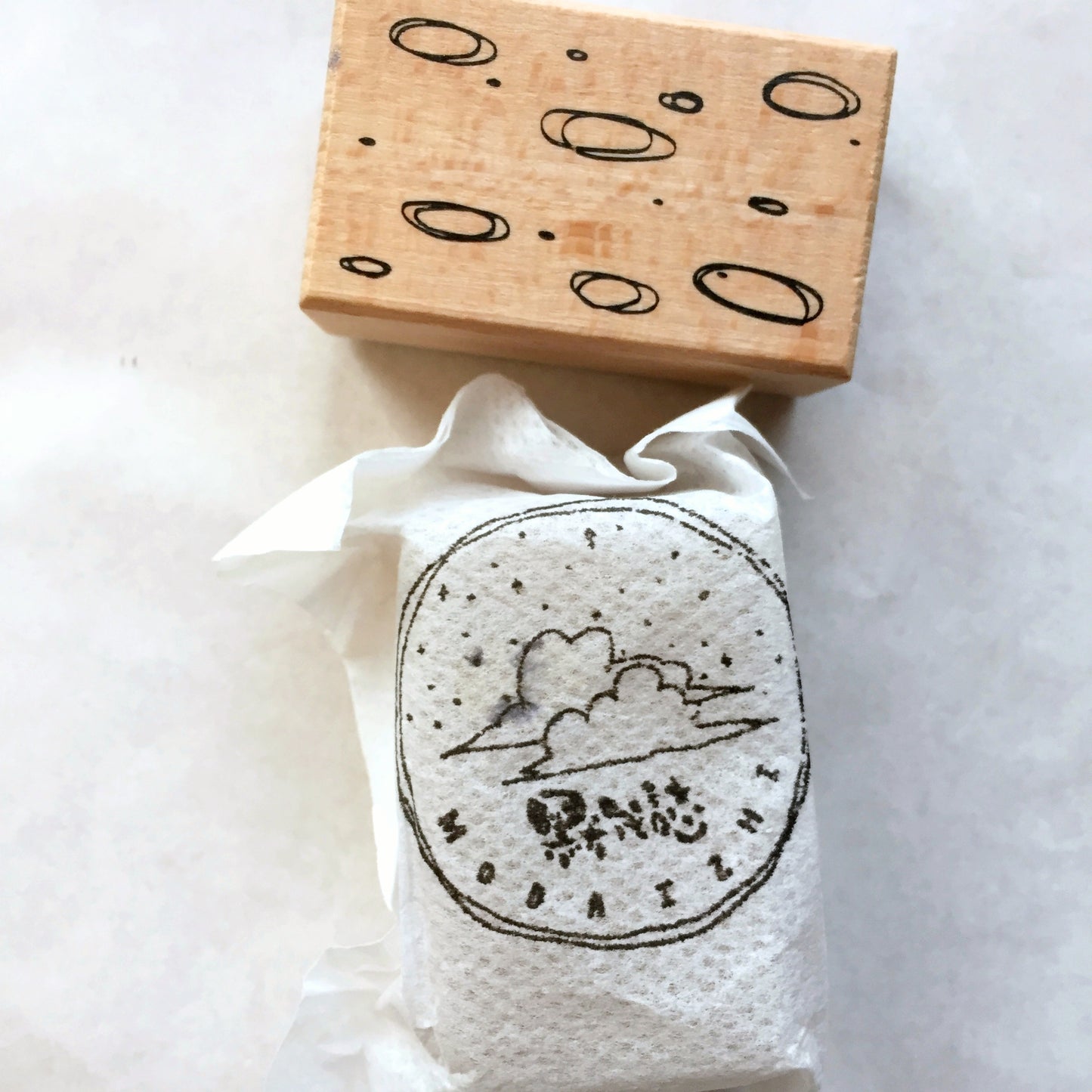Modaizhi - Glass Bead (Liuli) rubber stamp