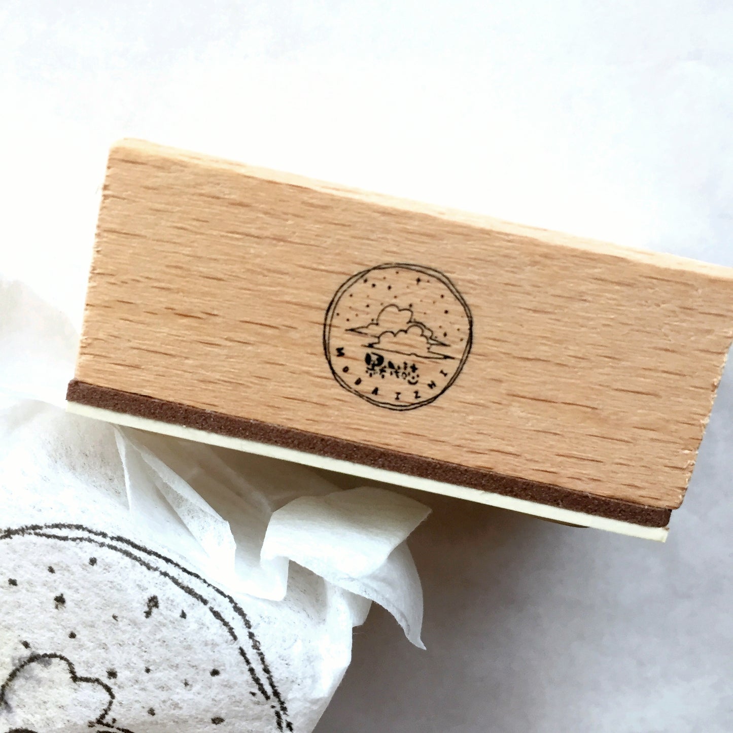 Modaizhi - Glass Bead (Liuli) rubber stamp