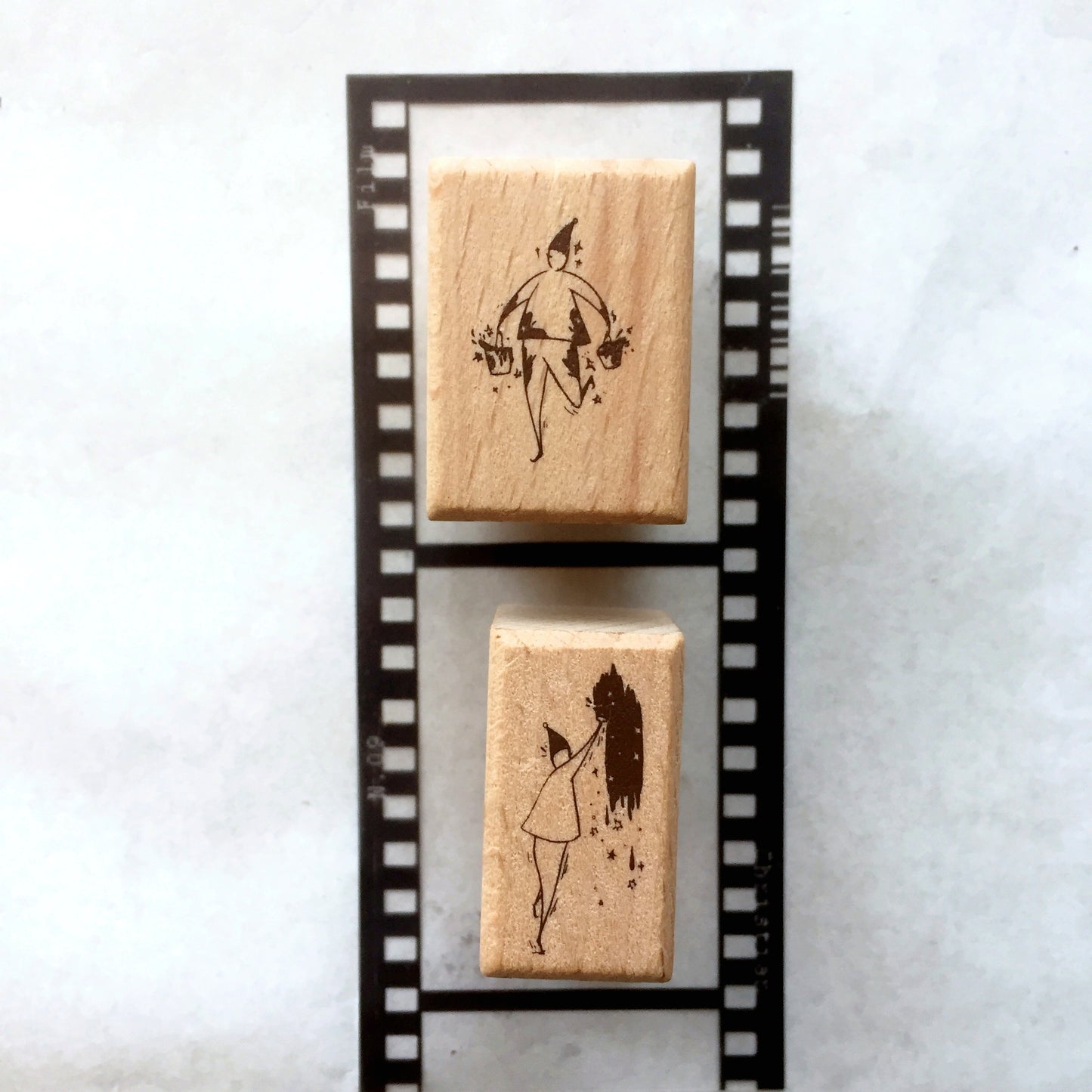 Modaizhi - One Day 7th Anniversary rubber stamps