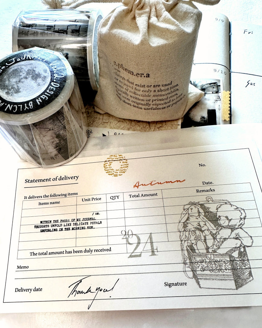 Nyret - Vol. 10 Daily Aesthetic No. 52 rubber stamp