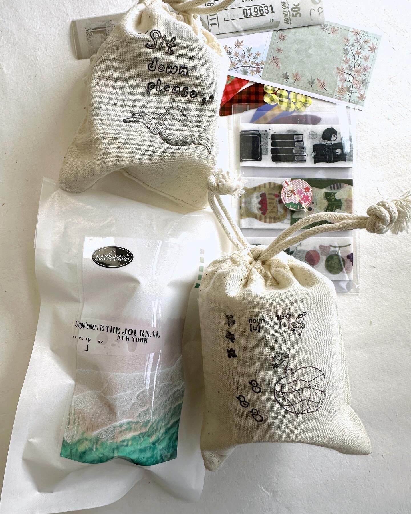 Somesortoffern - /Water Water/ rubber stamp set