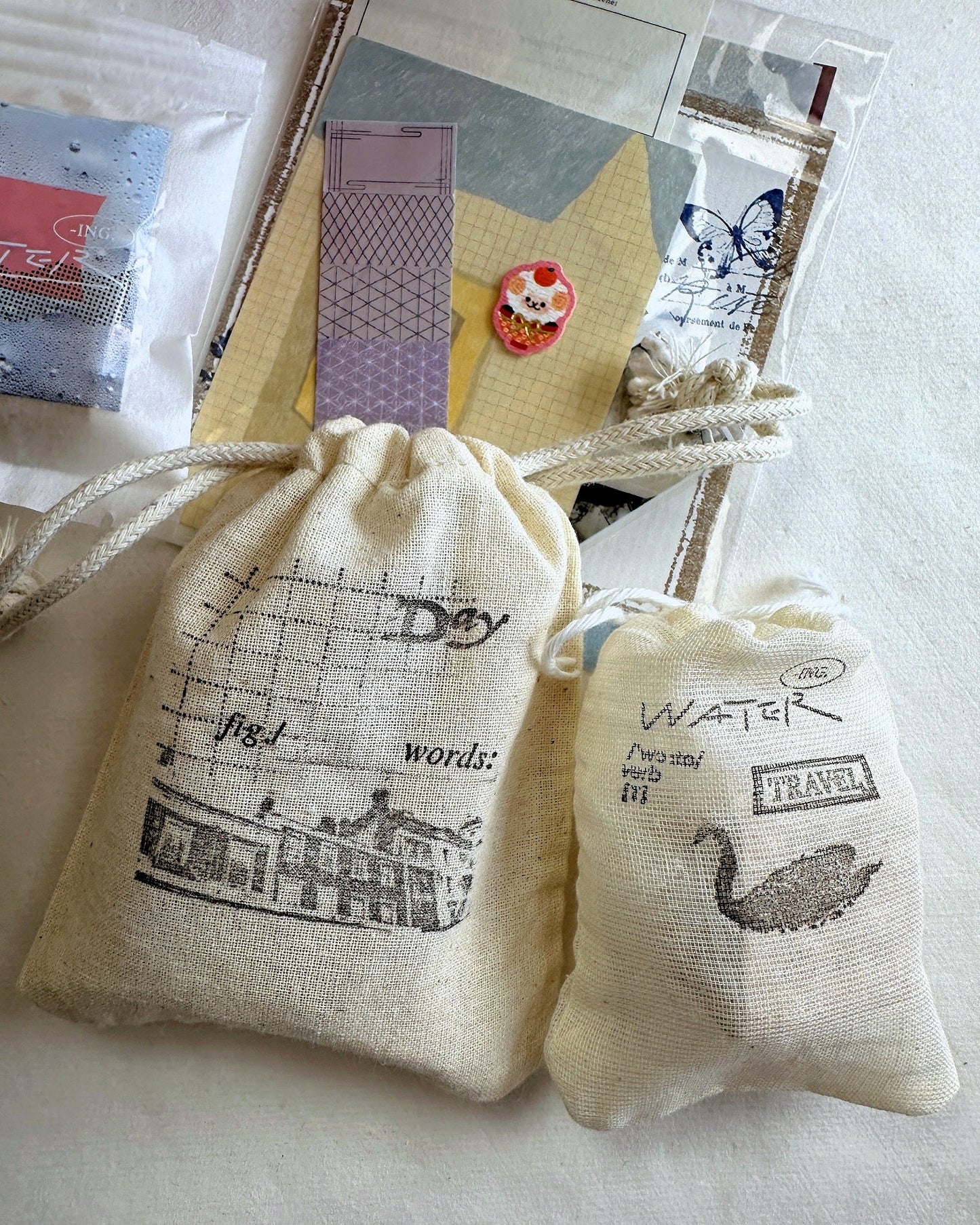 Somesortoffern - /Water Water/ rubber stamp set