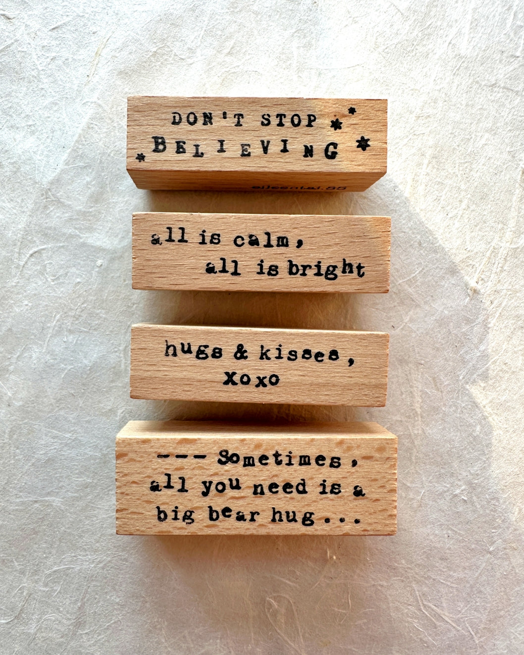 Eileen Tai - assorted rubber stamps [Pre-loved]