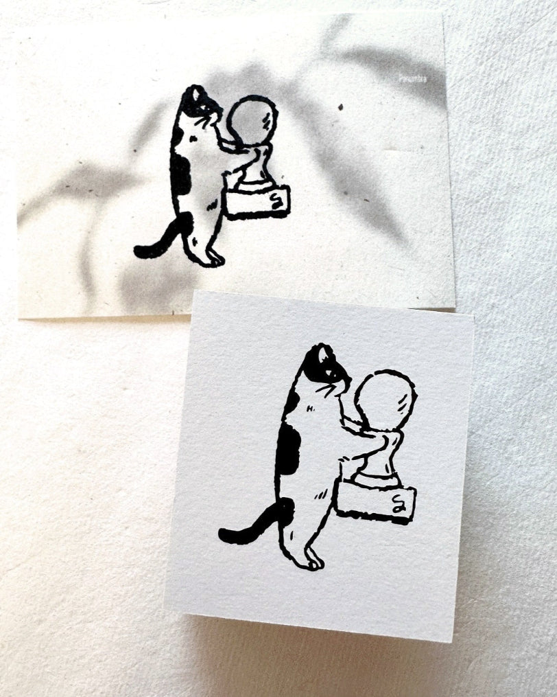 Yamadoro - Maji's Room rubber stamp