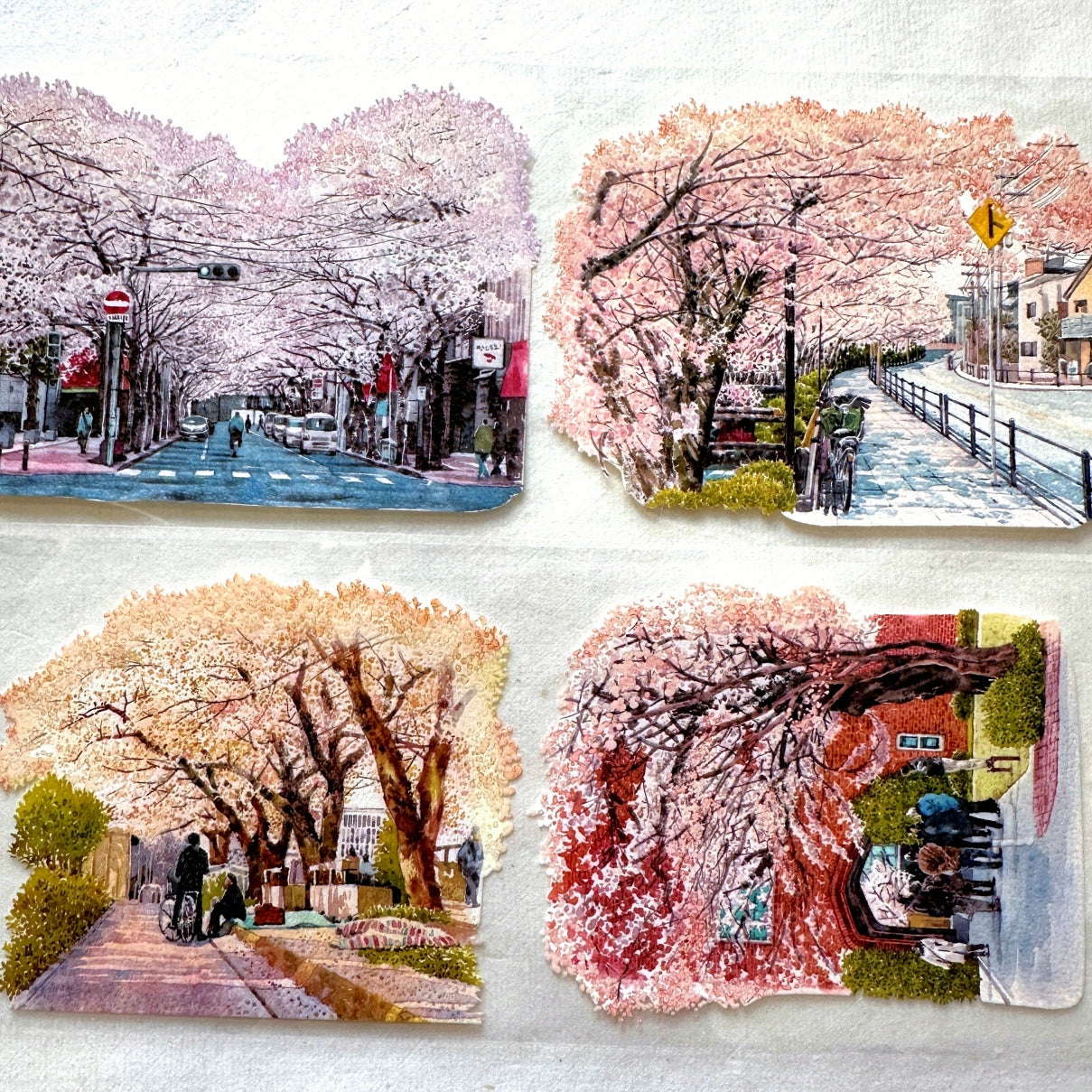 品川日-SUN - Pink is Flying Everywhere 8 cm crystal ink PET tape SAMPLES