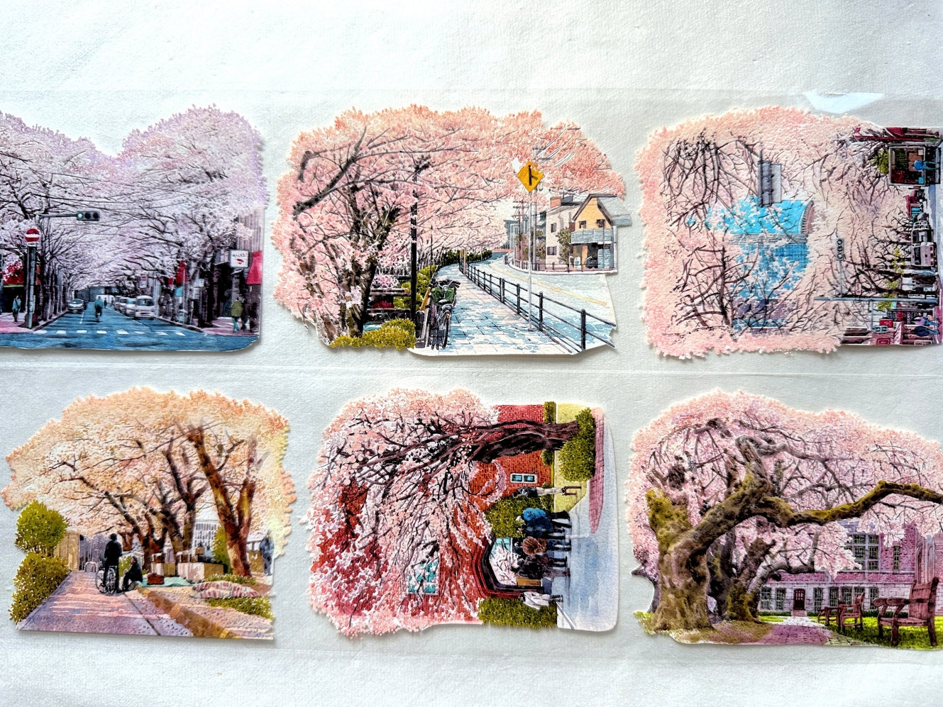 品川日-SUN - Pink is Flying Everywhere 8 cm crystal ink PET tape SAMPLES