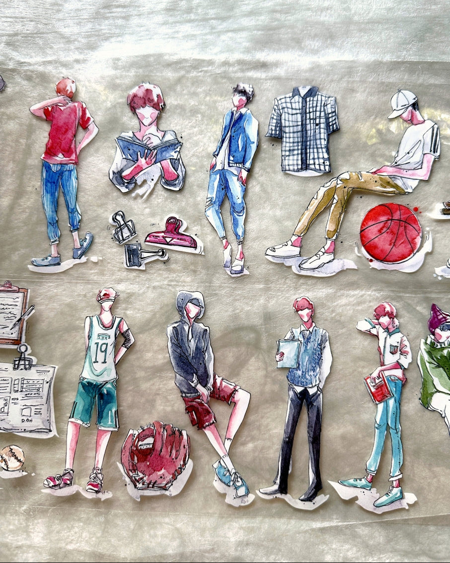 品川日-SUN - Days of Youth extra-wide 10 cm PET tape (180 cm loop) SAMPLES