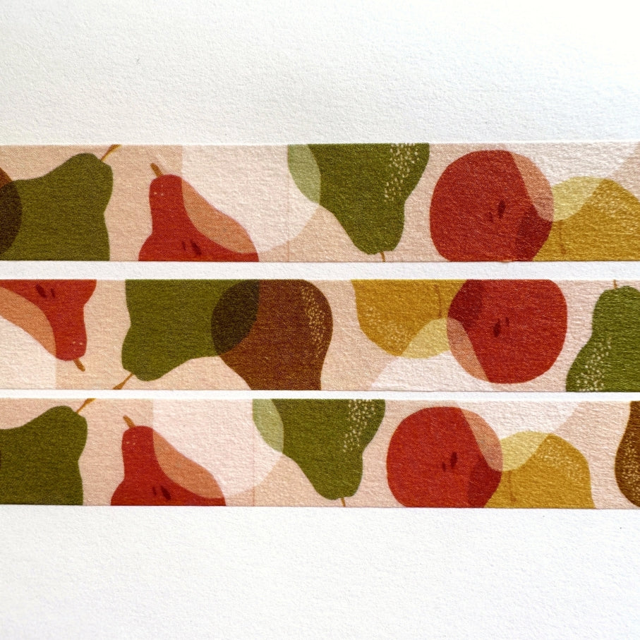 Common Modern x SAIEN - Pear Season washi tape (Whole Roll)