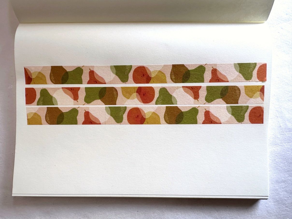 Common Modern x SAIEN - Pear Season washi tape (Whole Roll)