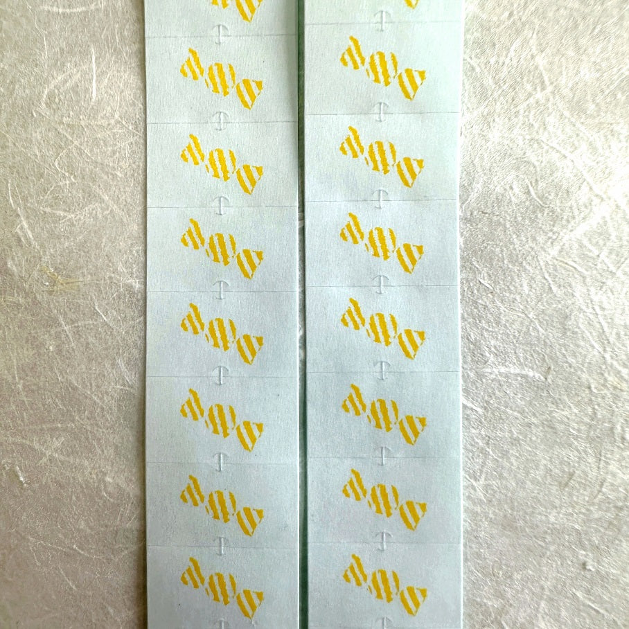 Seitousha - Retro Candy label sticker roll SAMPLES