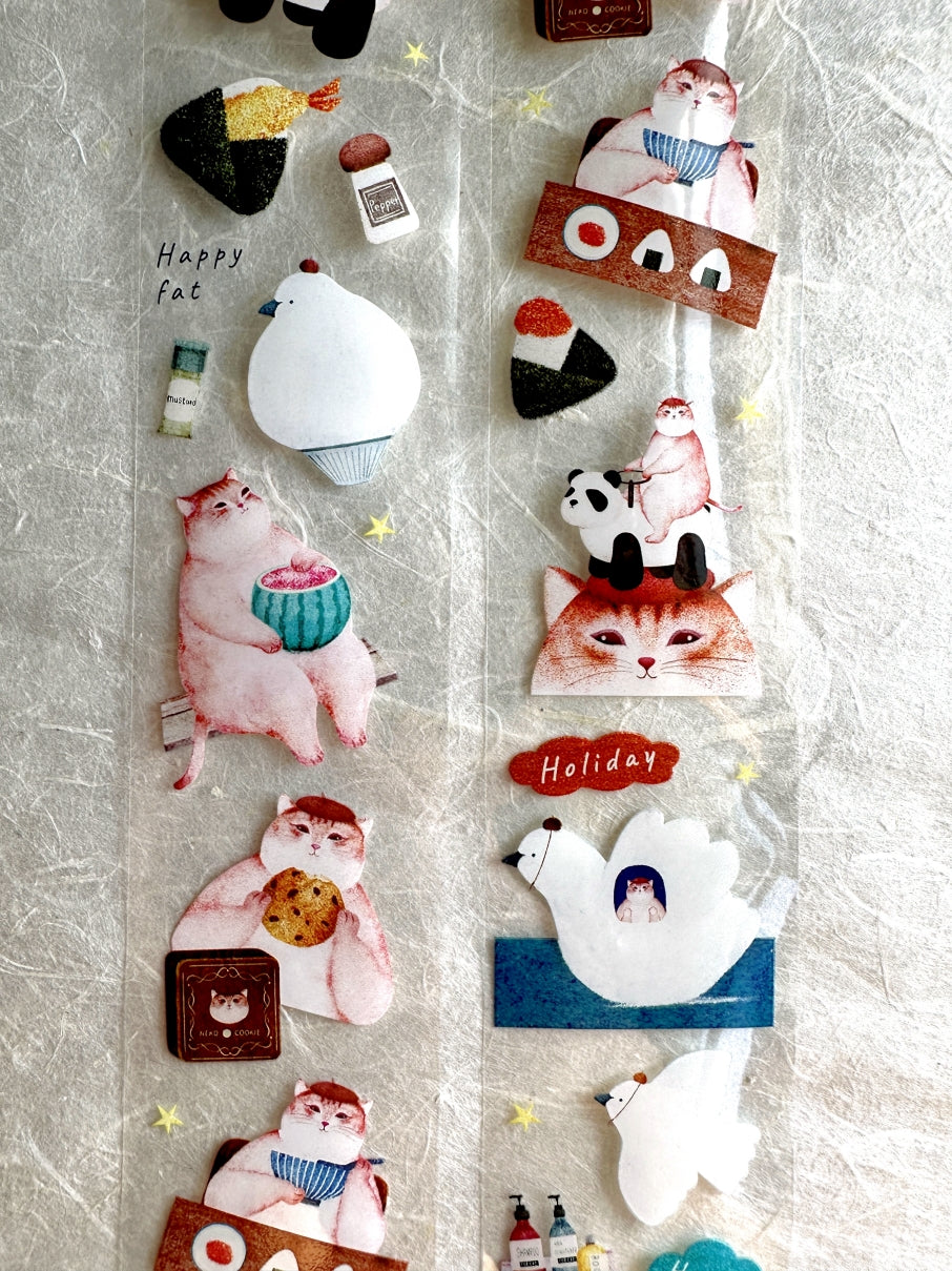 Amily Shen - I'm Fat Cat PET tape SAMPLES