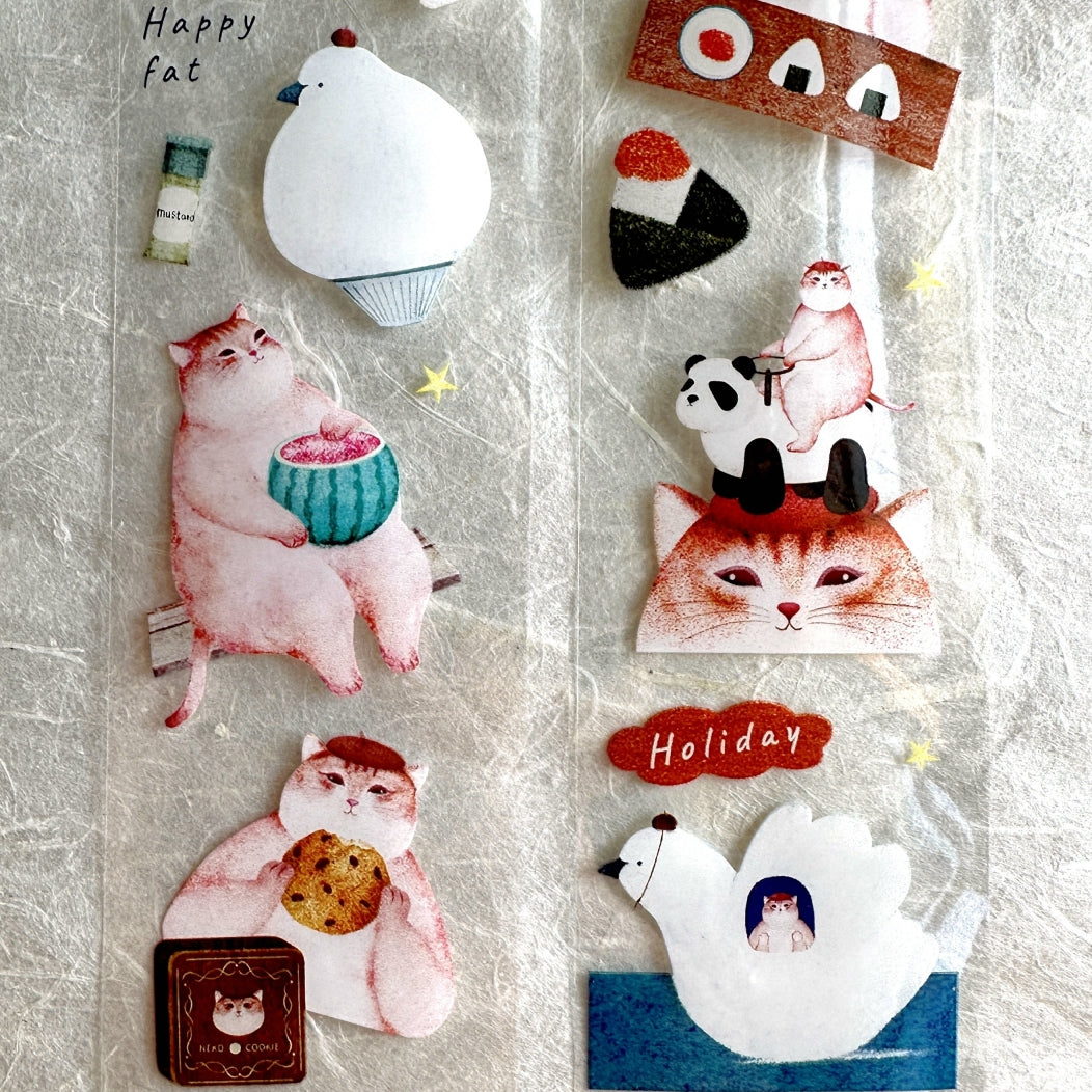 Amily Shen - I'm Fat Cat PET tape SAMPLES