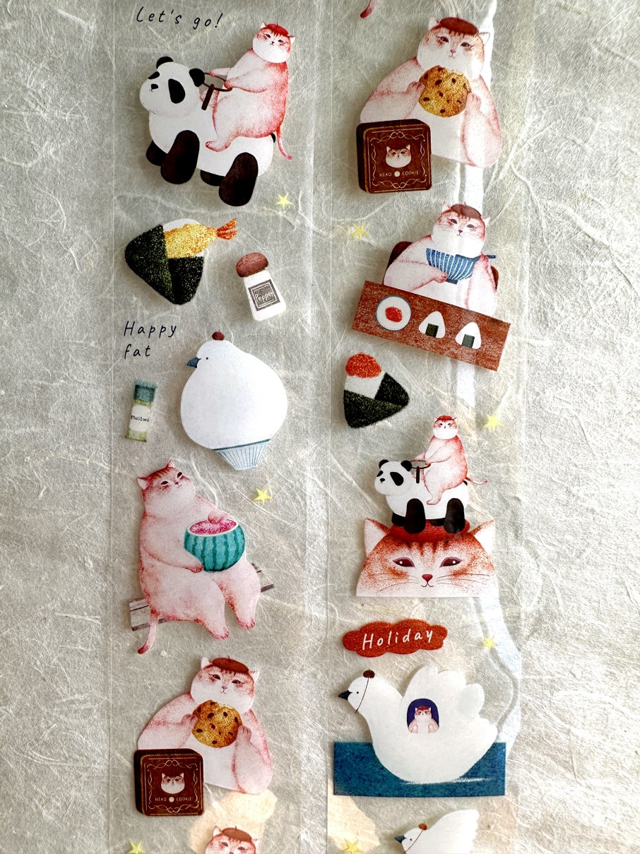 Amily Shen - I'm Fat Cat PET tape SAMPLES