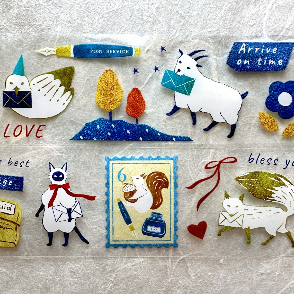 Amily Shen - The Starry Post Office PET tape SAMPLES