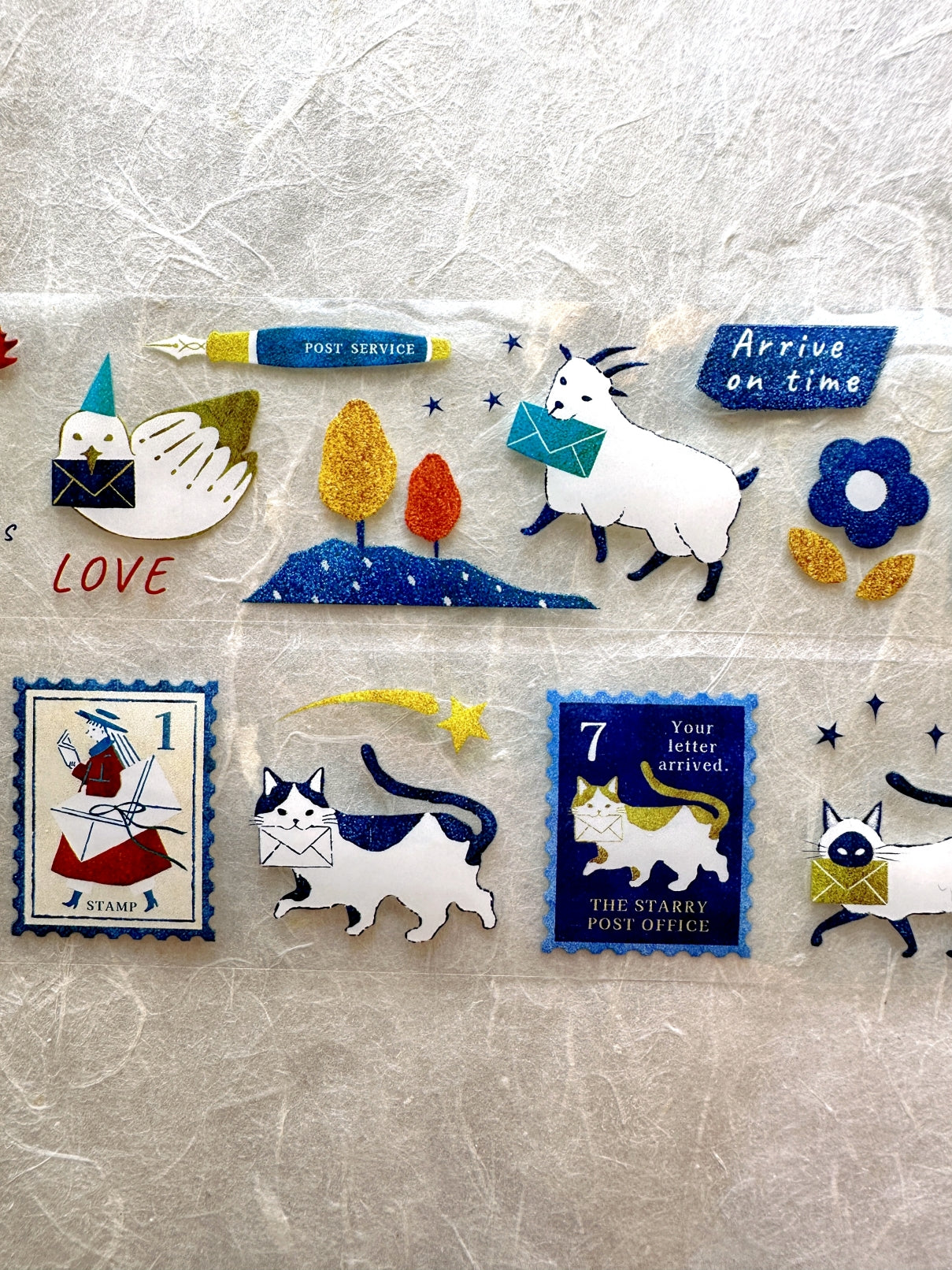 Amily Shen - The Starry Post Office PET tape SAMPLES