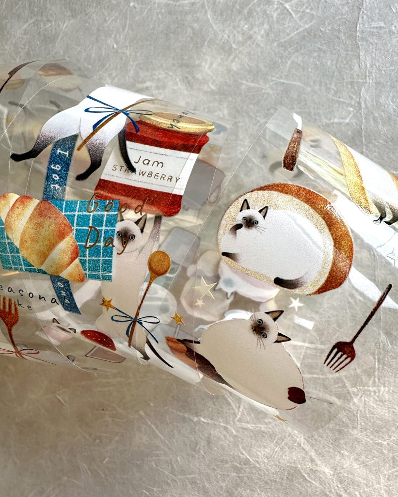 Amily Shen - Cat Bakery PET tape SAMPLES