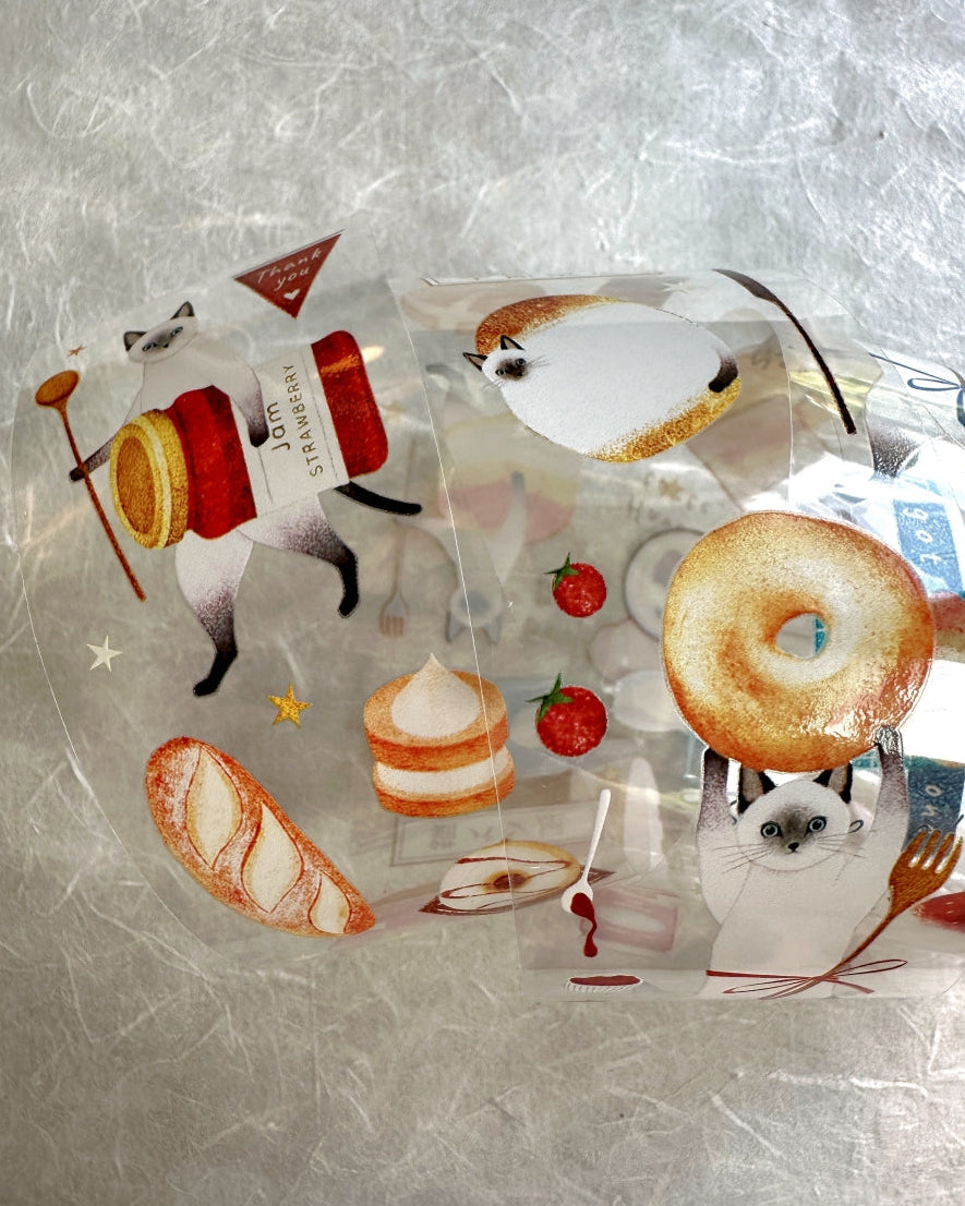 Amily Shen - Cat Bakery PET tape SAMPLES
