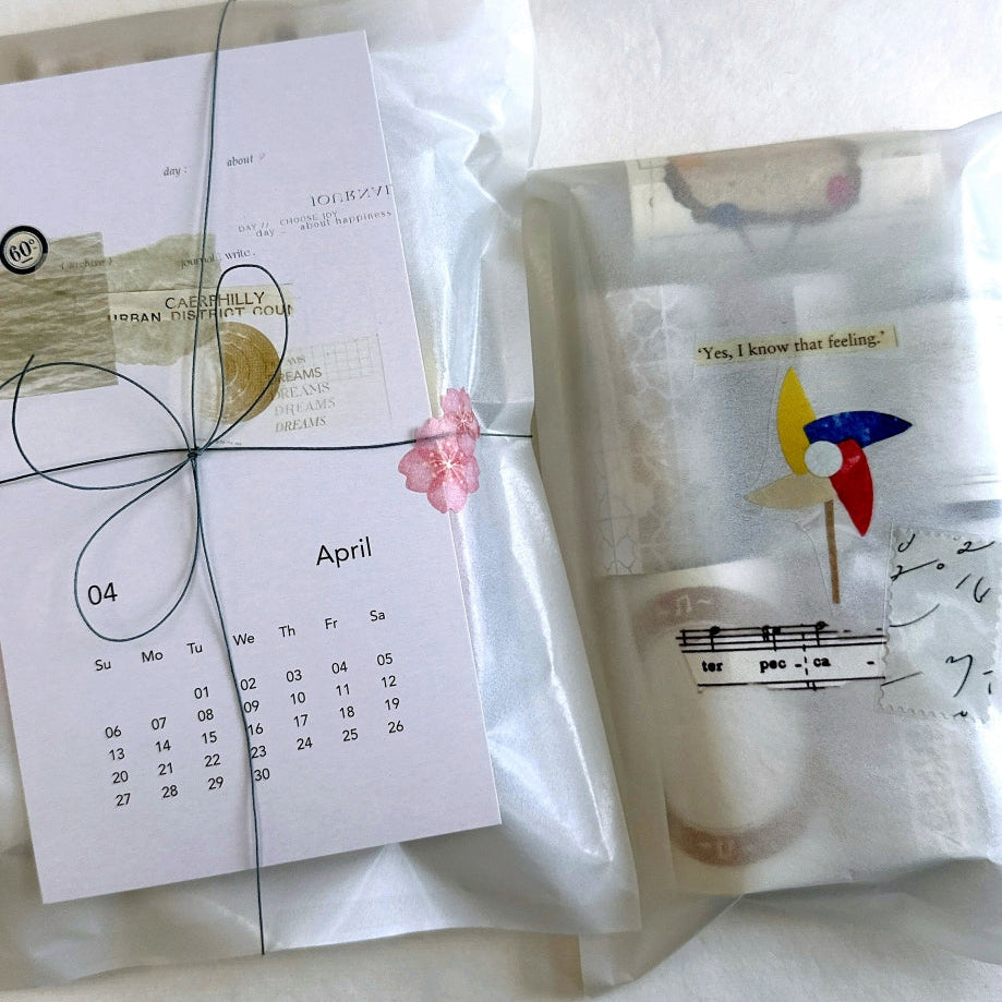 Shihsyu Paper - Little Garden PET tape SAMPLES
