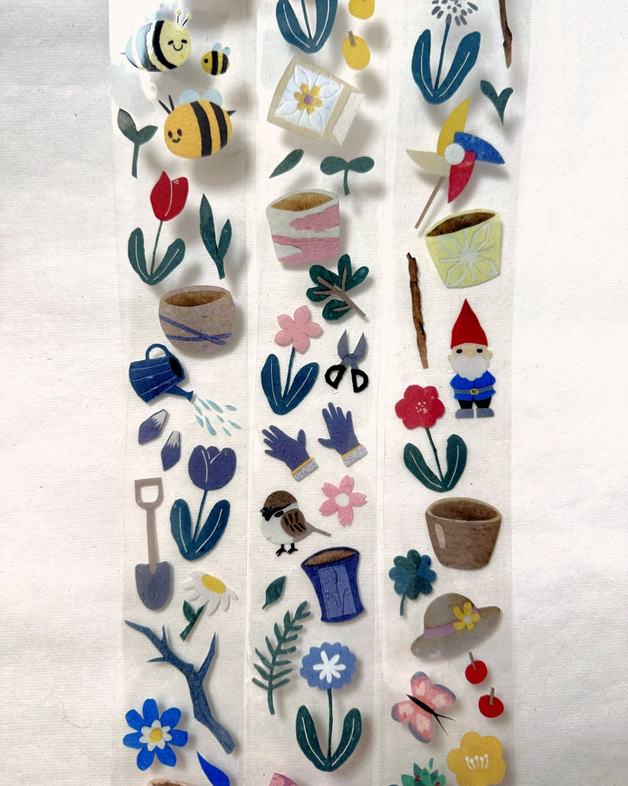Shihsyu Paper - Little Garden PET tape SAMPLES