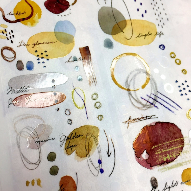 Shiwu Studio x Siyun - Des Glaneuses PET tape SAMPLES