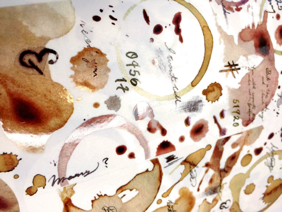 Shiwu Studio x Siyun - Love Cocoa wide PET tape SAMPLES