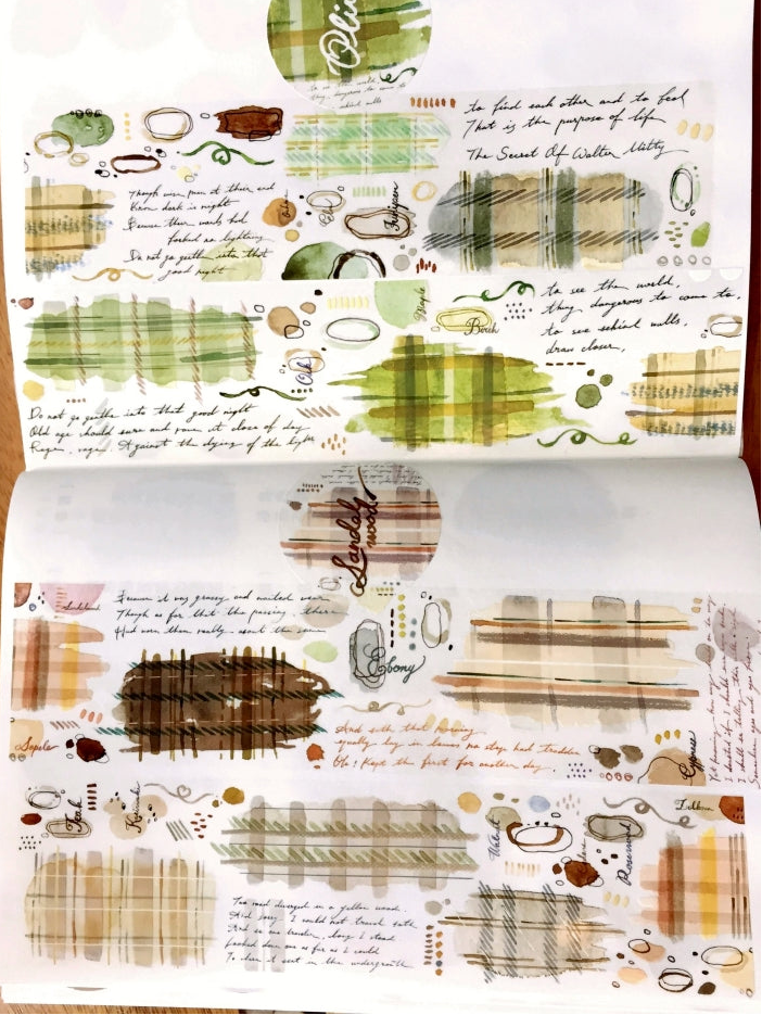 Shiwu Studio x Siyun - Sandalwood PET tape SAMPLES