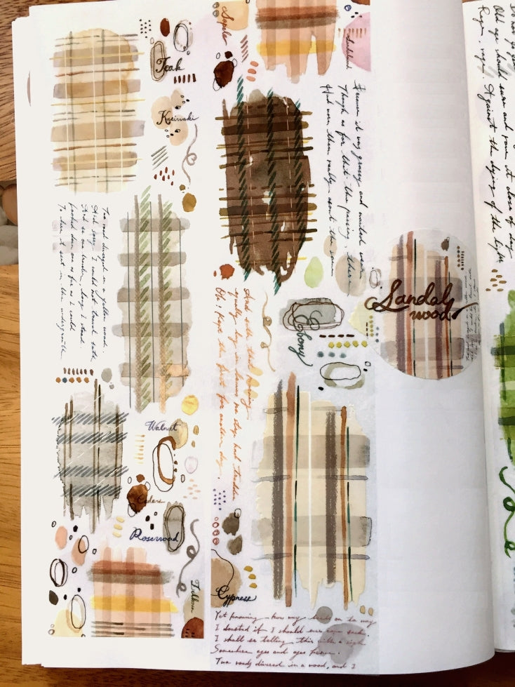 Shiwu Studio x Siyun - Sandalwood PET tape SAMPLES