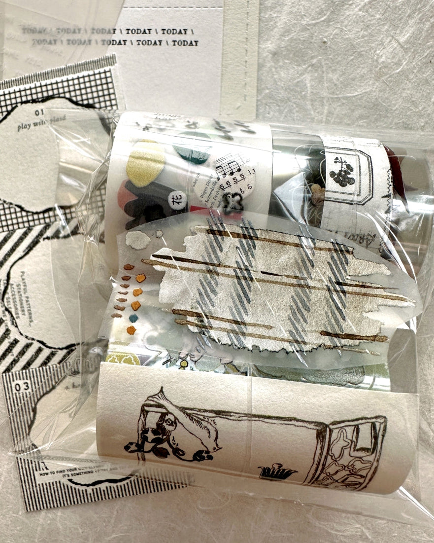 Shiwu Studio x Siyun - Sandalwood PET tape SAMPLES