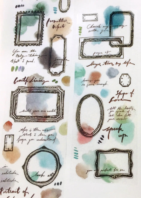 Shiwu Studio x Siyun - Escaping PET tape SAMPLES