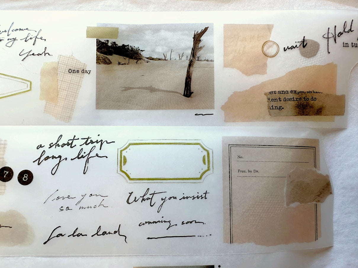Shiwu Studio - Collage 02 PET tape SAMPLES