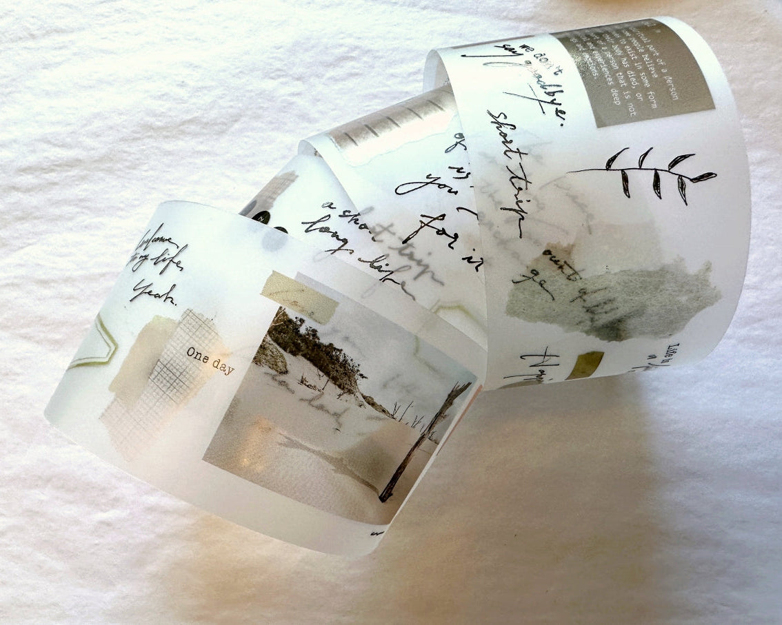 Shiwu Studio - Collage 02 PET tape SAMPLES