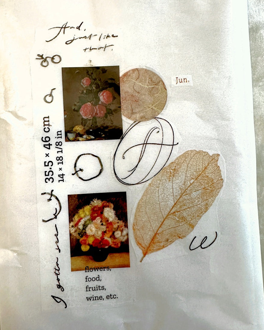 Shiwu Studio - Collage 05 PET tape SAMPLES
