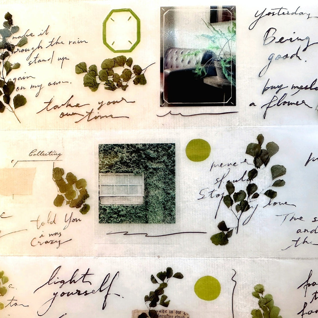 Shiwu Studio - Collage 06 PET tape SAMPLES