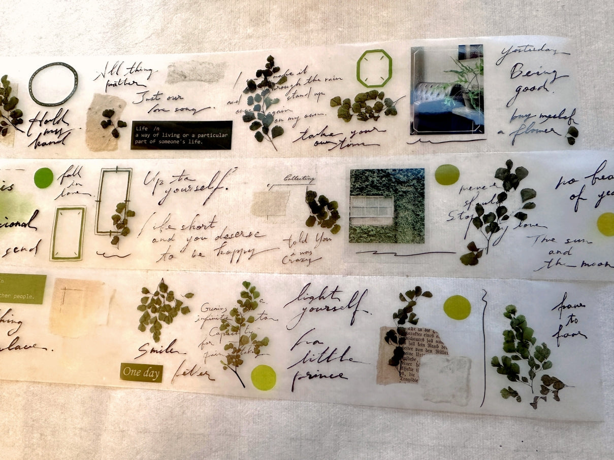 Shiwu Studio - Collage 06 PET tape SAMPLES