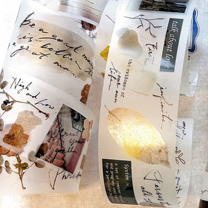 Shiwu Studio - Collage 04 PET tape SAMPLES