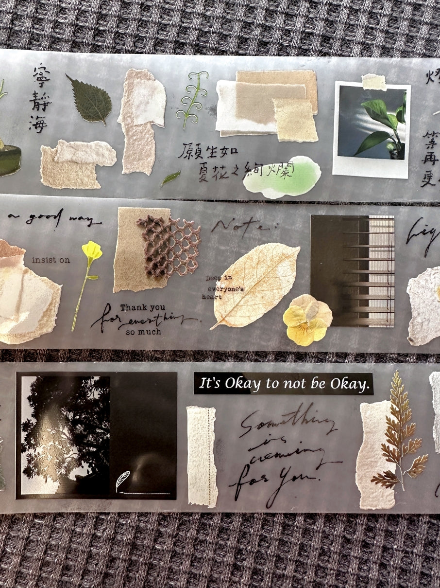 Shiwu Studio - Collage 08 PET tape SAMPLES