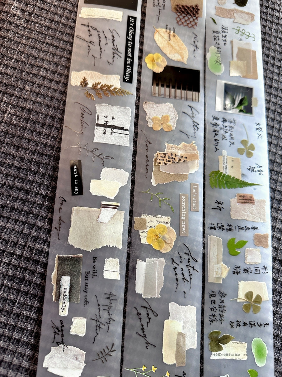 Shiwu Studio - Collage 08 PET tape SAMPLES