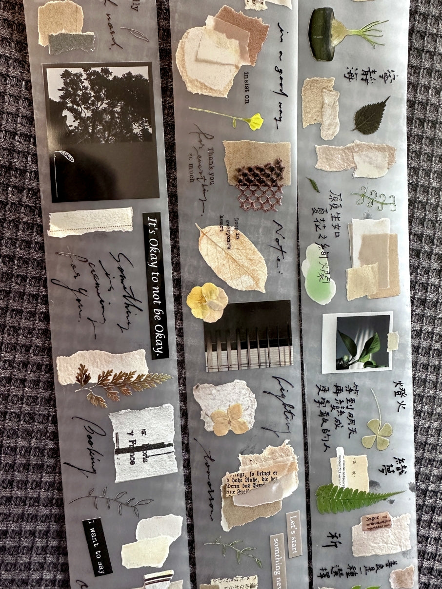 Shiwu Studio - Collage 08 PET tape SAMPLES