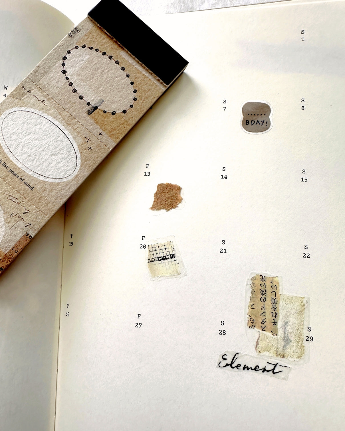 Shiwu Studio - Collage 10 PET tape SAMPLES
