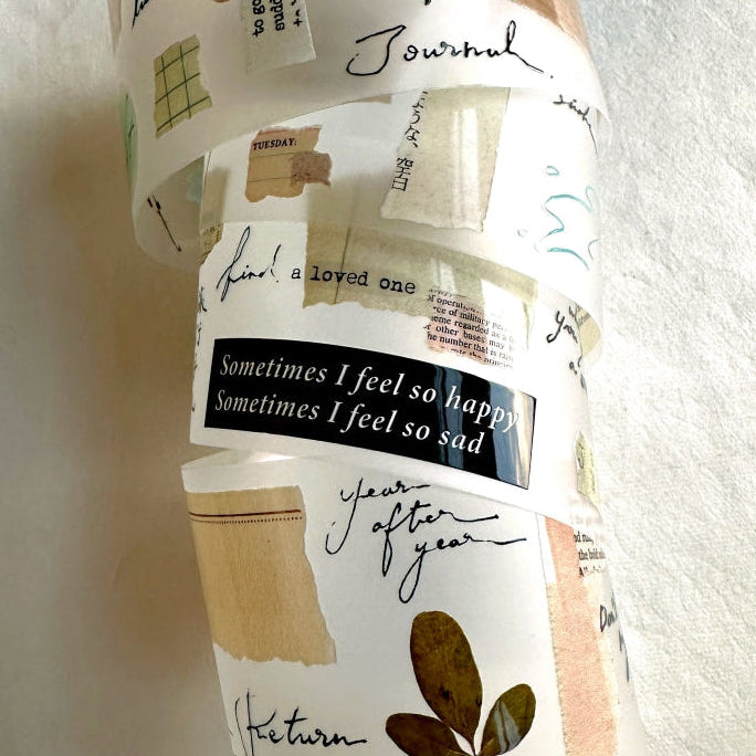 Shiwu Studio - Collage 11 PET tape SAMPLES